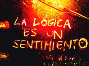 la lógica es un sentimiento. Simona levi. Vicios y nuevas virtudes tácticas.